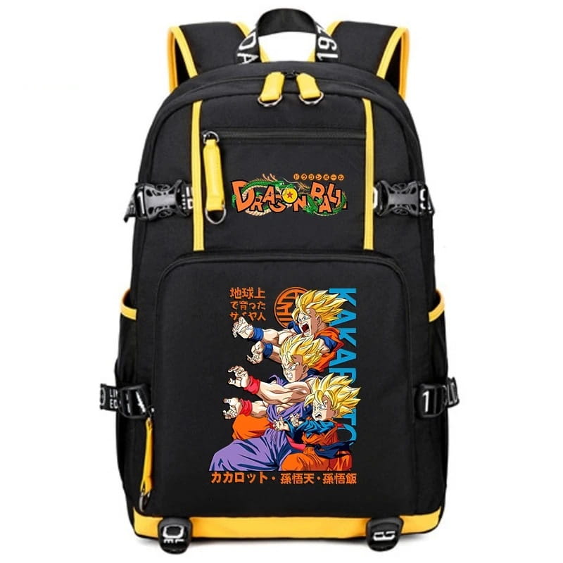 Anime Plecak Szkolny Dragon Ball Goku, Gohan i Gotenks