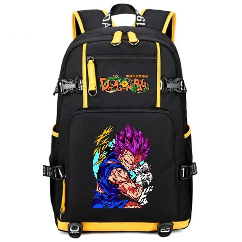 Anime School Backpack Dragon Ball Vegeta Super Saiyan God