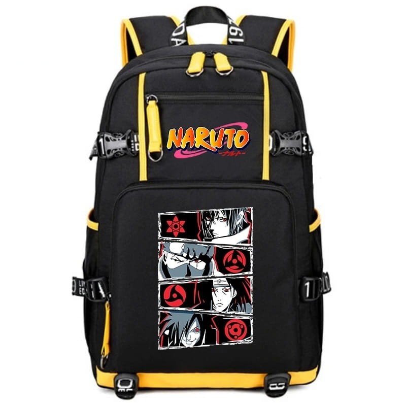 Anime School Backpack Naruto Sharingan & Uchiha
