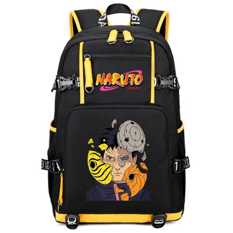 Anime School Backpack Naruto Obito Uchiha Tobi
