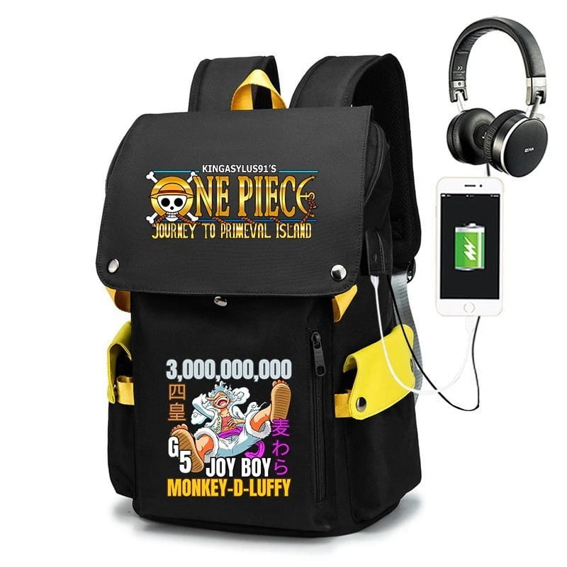 Anime School Backpack One Piece Joy Boy