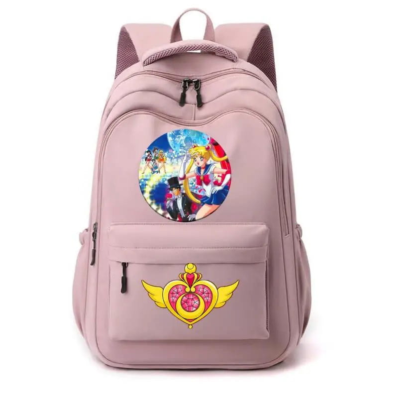 Anime School Backpack Sailor Moon Usagi Tsukino Tuxedo Mask