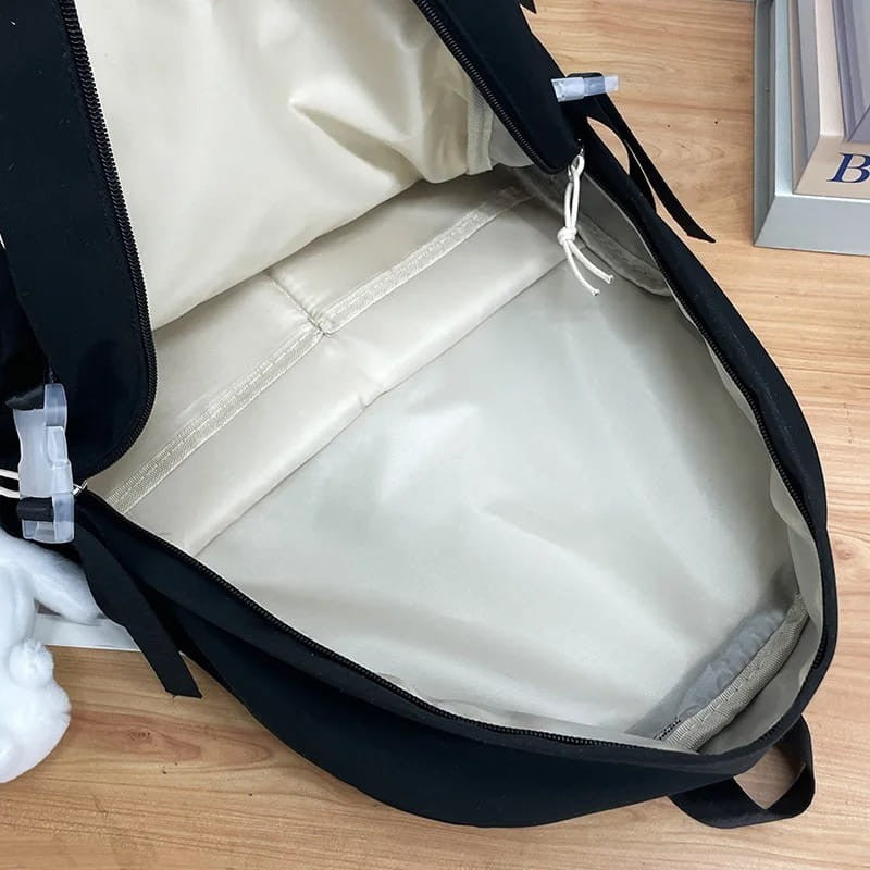 Anime School Backpack Onegai My Melody Kuromi, Cinnamoroll, Pompompurin