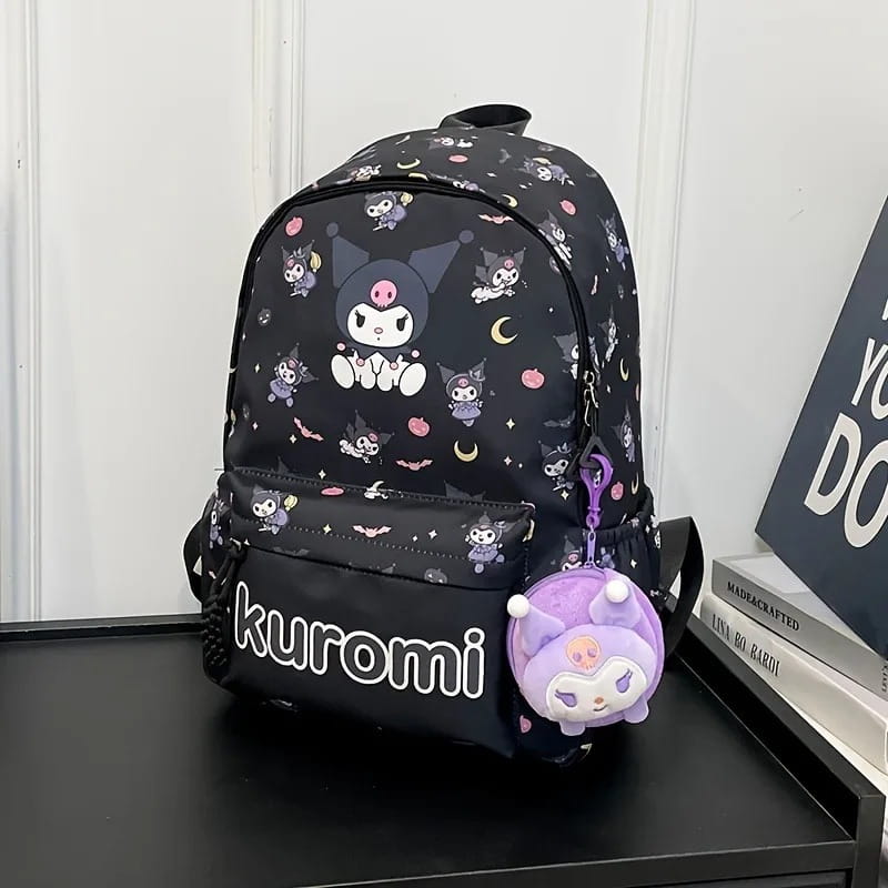 Anime School Backpack Onegai My Melody Kuromi