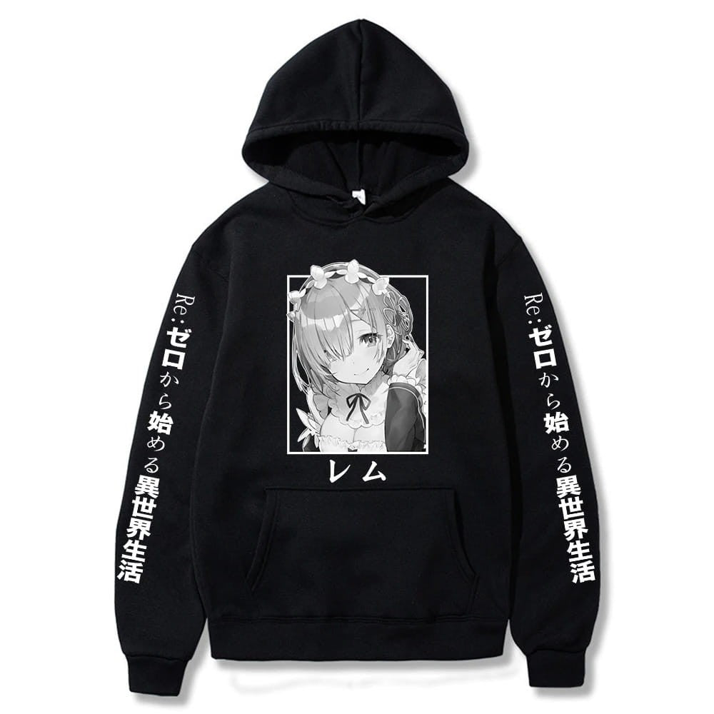 Re: Zero Anime Cotton Hoodie