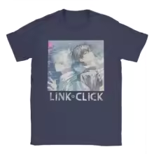 Link click 100% Cotton Anime T-Shirt