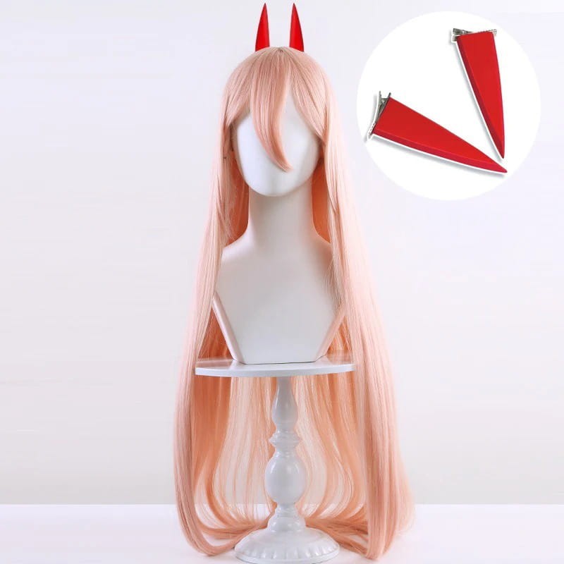 Anime Cosplay Wig Chainsaw Man Power