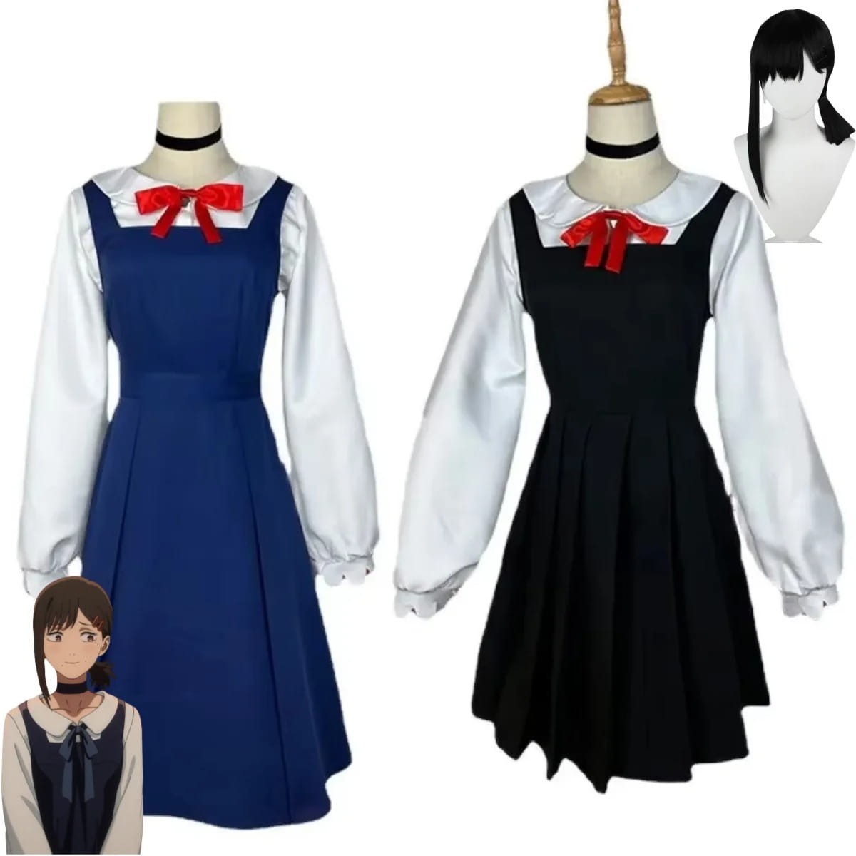 Anime Cosplay Costume Chainsaw Man Higashiyama Kobeni