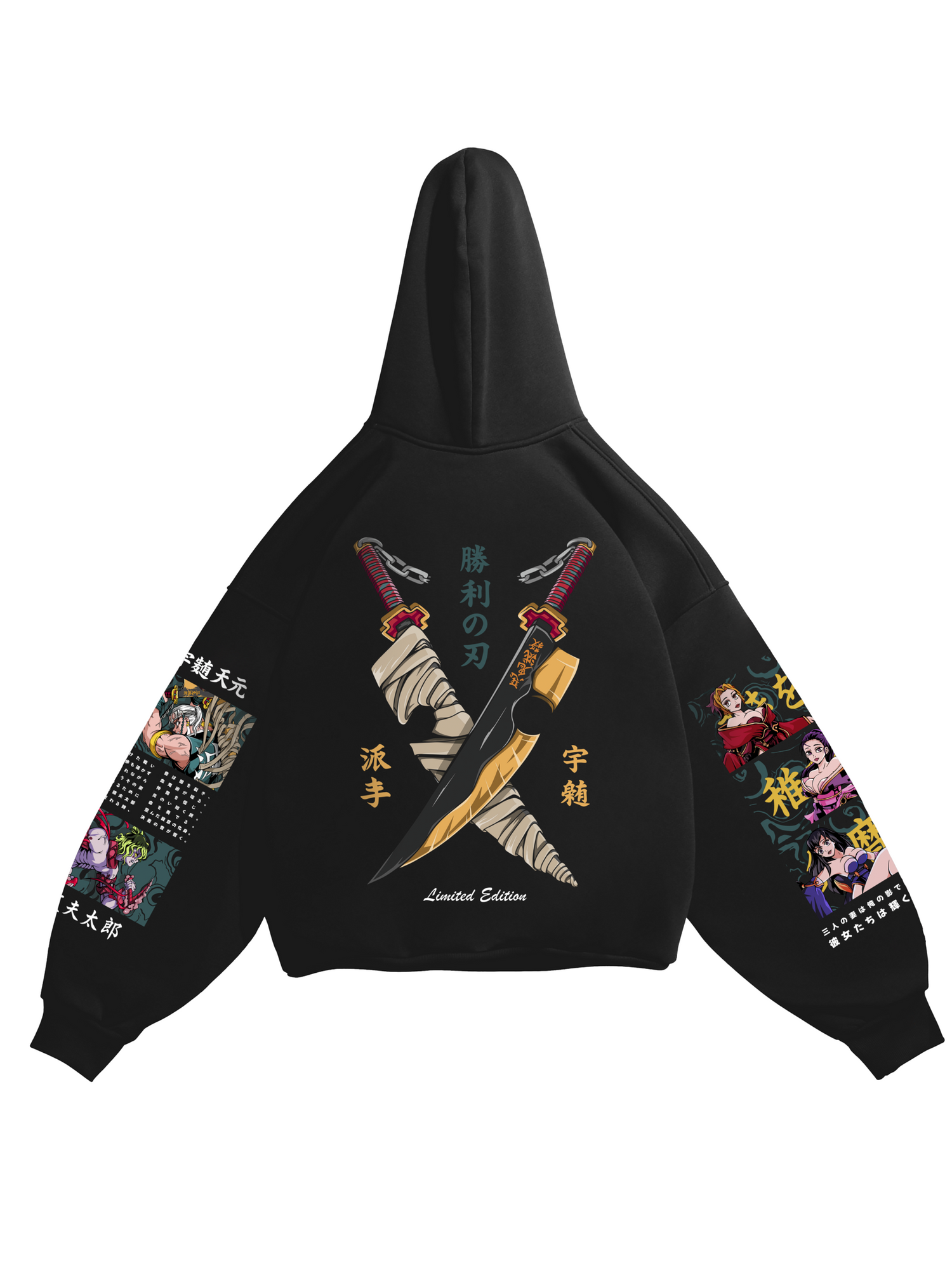 Demon Slayer Tengen Uzui Anime Cotton Hoodie