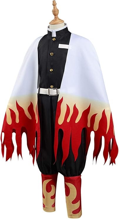 Demon Slayer Adult Cosplay Set - Rengoku Kyoujurou