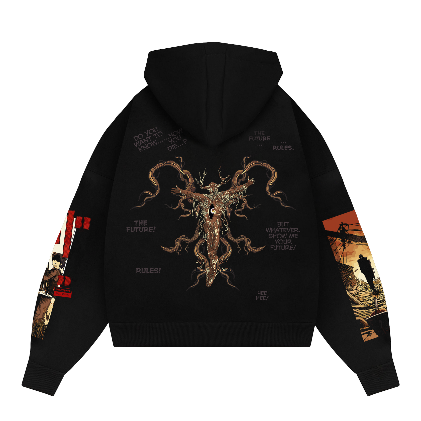 Anime Cotton Hoodie Chainsaw Man