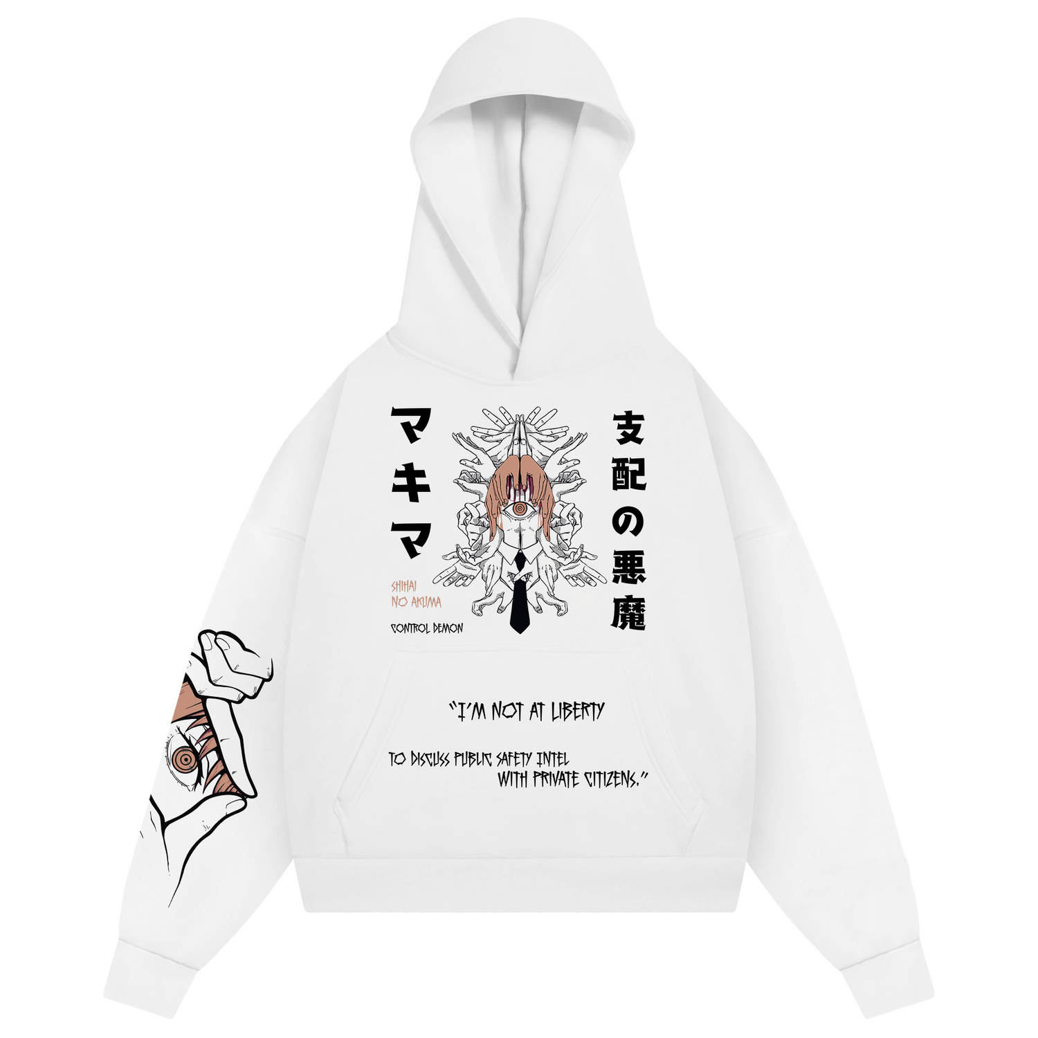 Chainsaw Man Makima Anime Cotton Hoodie