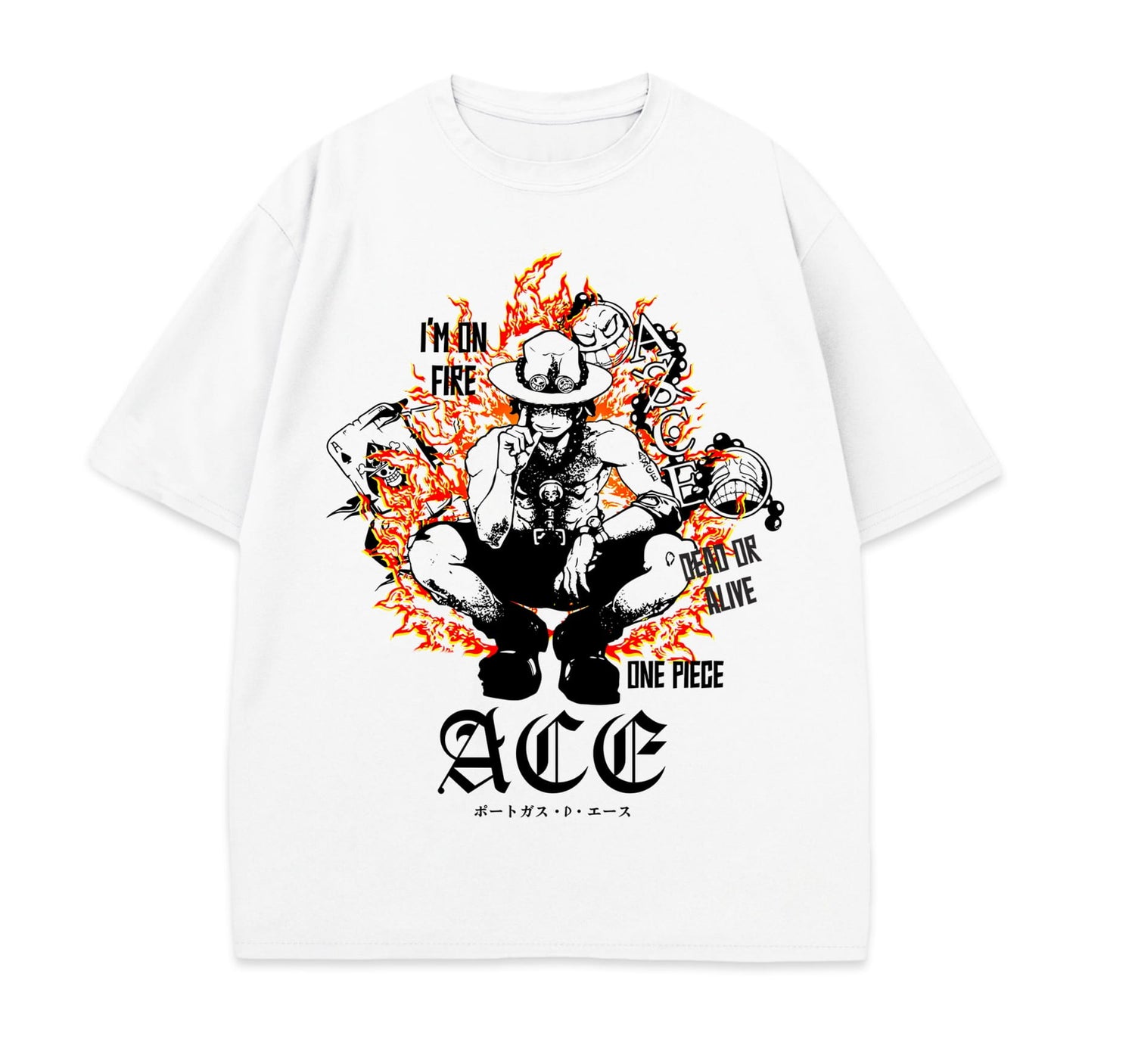 Anime ONE PIECE 100% T-Shirt