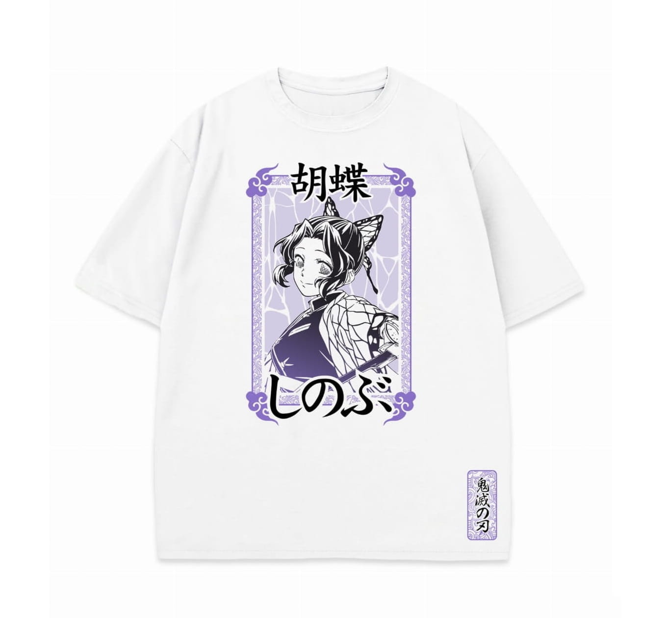 Demon Slayer Shinobu Kocho 100% Cotton Anime T-Shirt