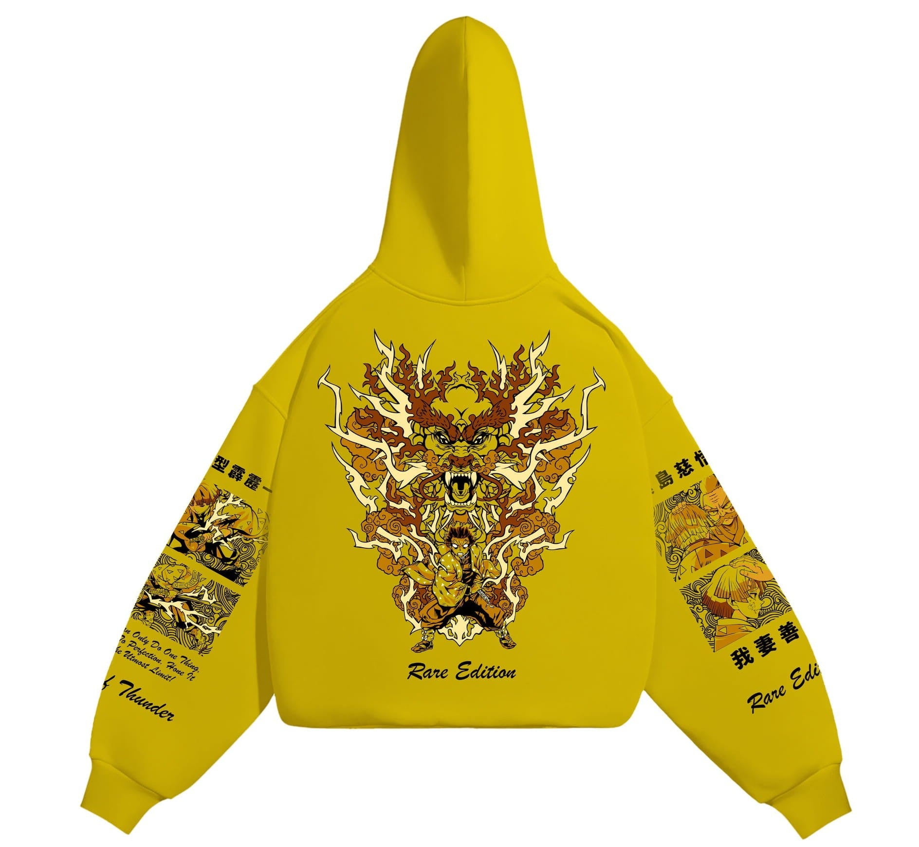 Bluza Bawełniana Anime Demon Slayer Zenitsu