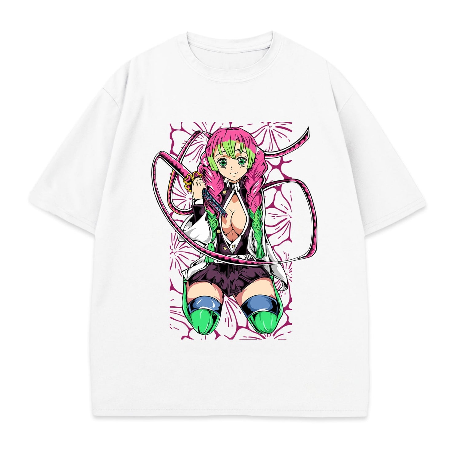 Koszulka anime 100% Demon Slayer Mitsuri