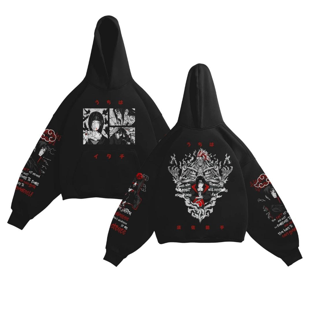 Naruto Shippuden Itachi Uchiha Anime Cotton Hoodie
