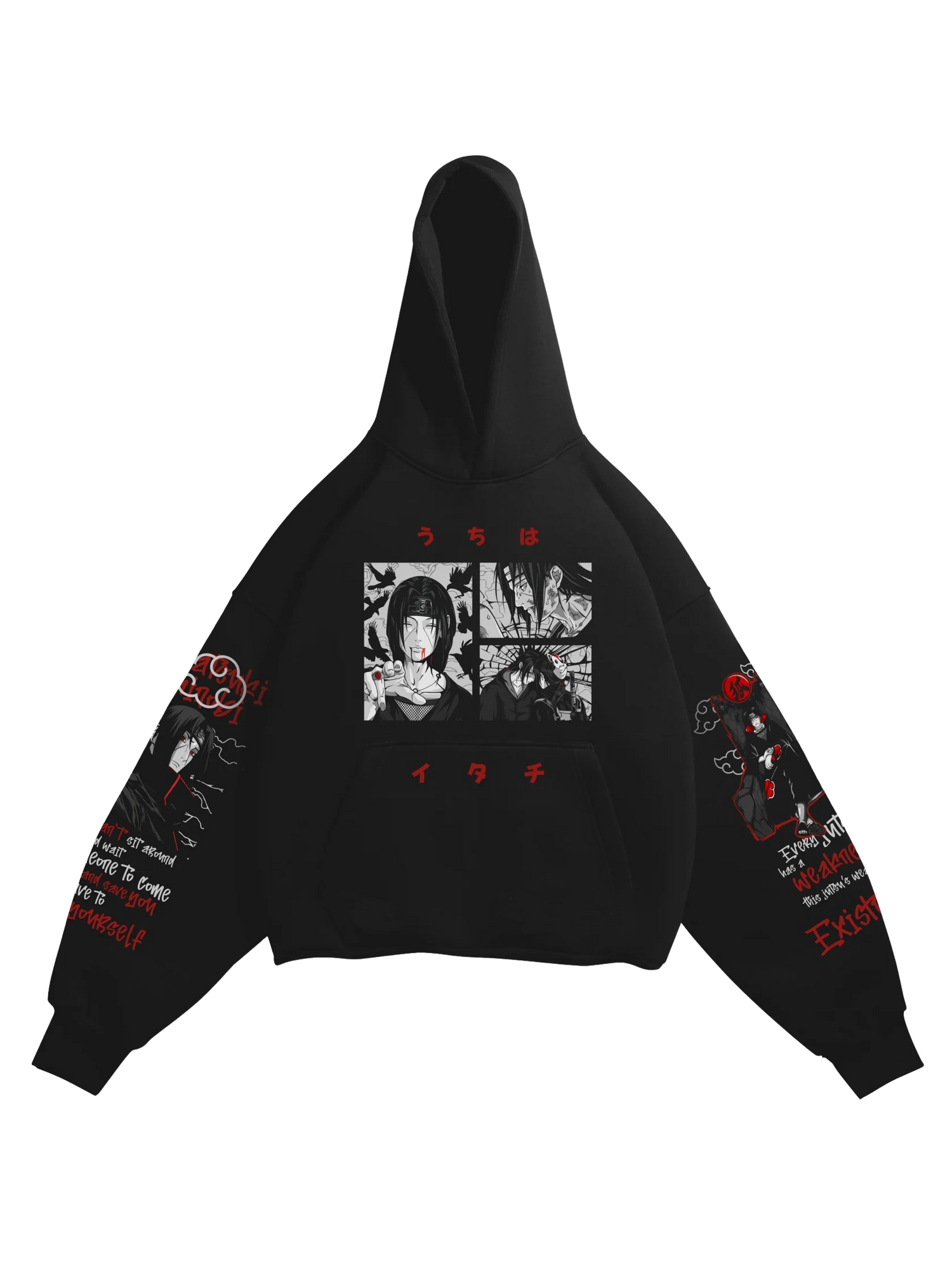 Naruto Shippuden Itachi Uchiha Anime Cotton Hoodie