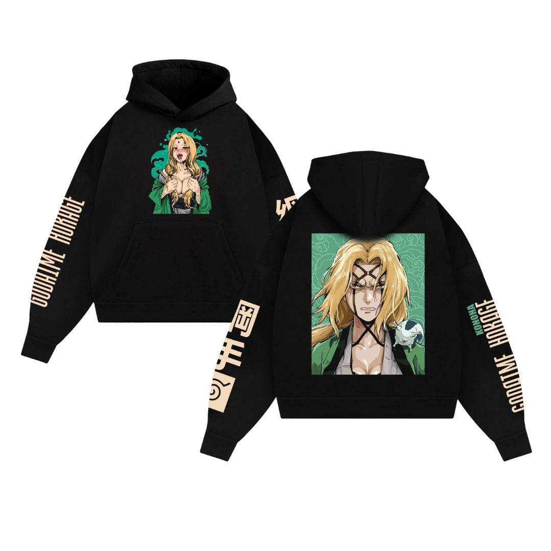 Naruto Shippuden Tsunade Anime Cotton Hoodie