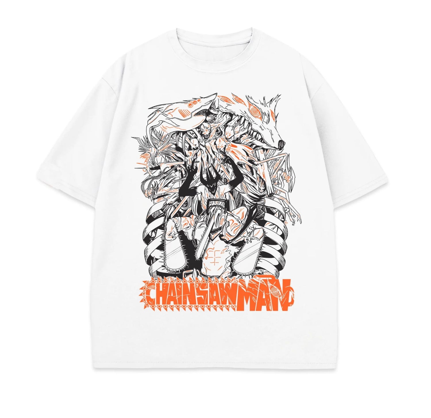 Koszulka Anime 100% Chainsaw Man