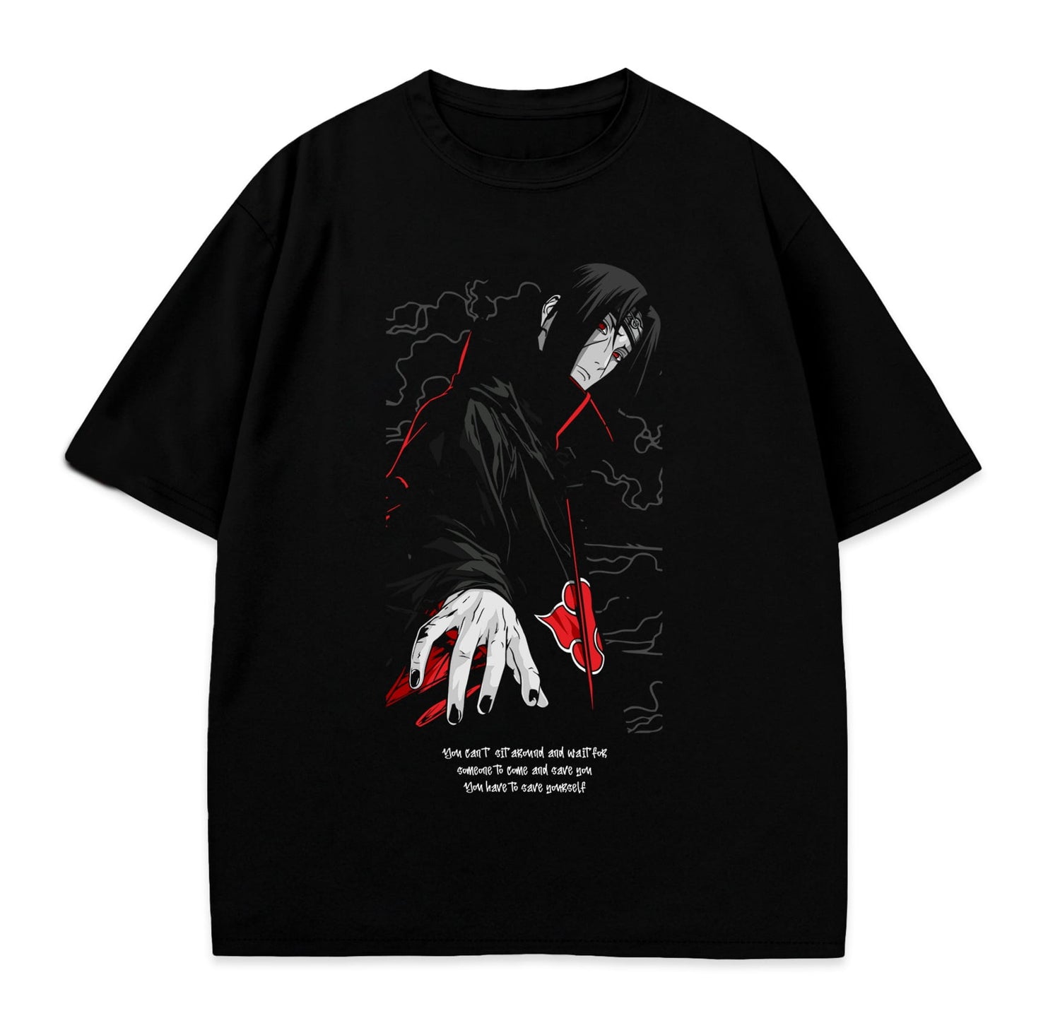 Anime 100% Naruto Shippuden Itachi Uchiha T-Shirt