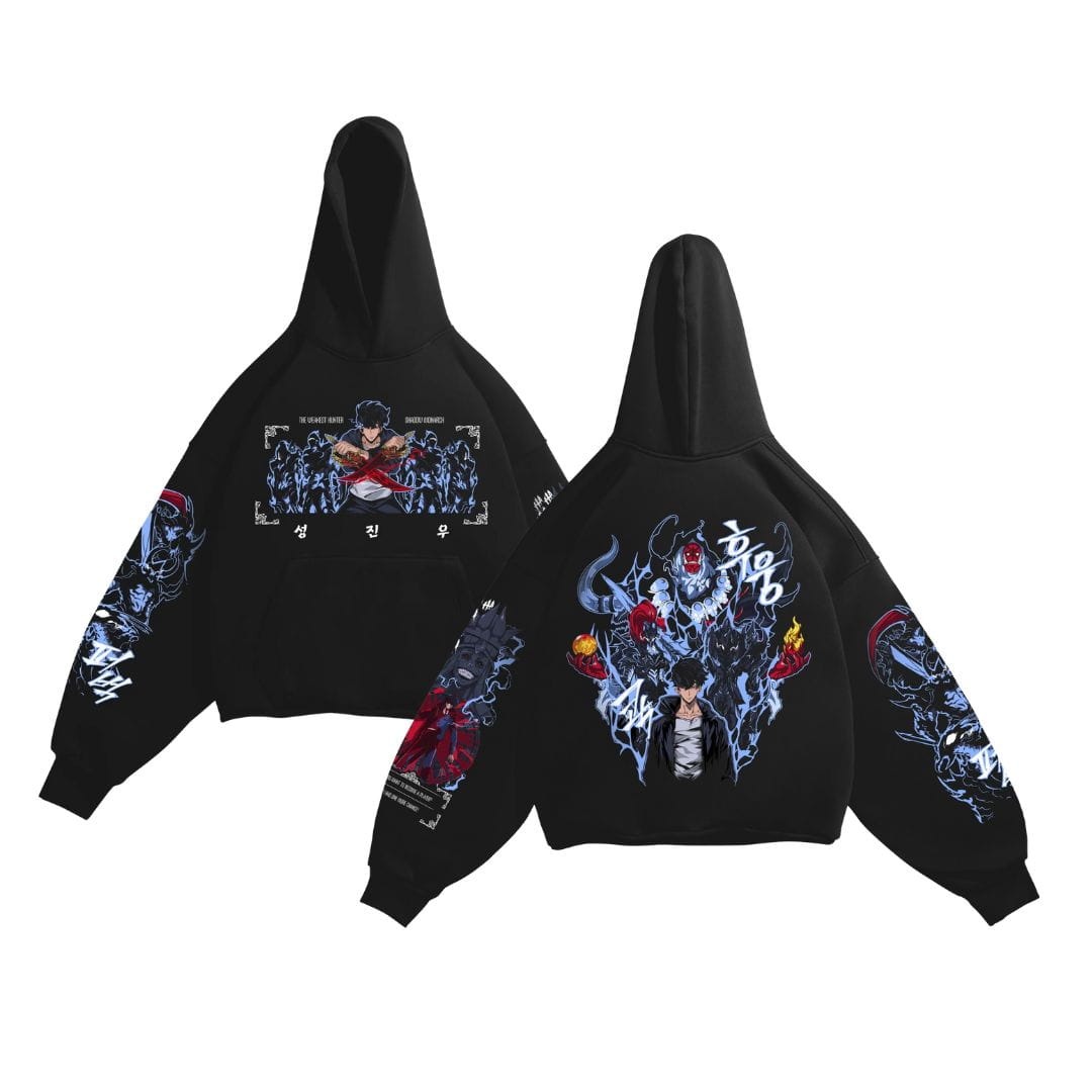 Solo Leveling Anime Cotton Hoodie