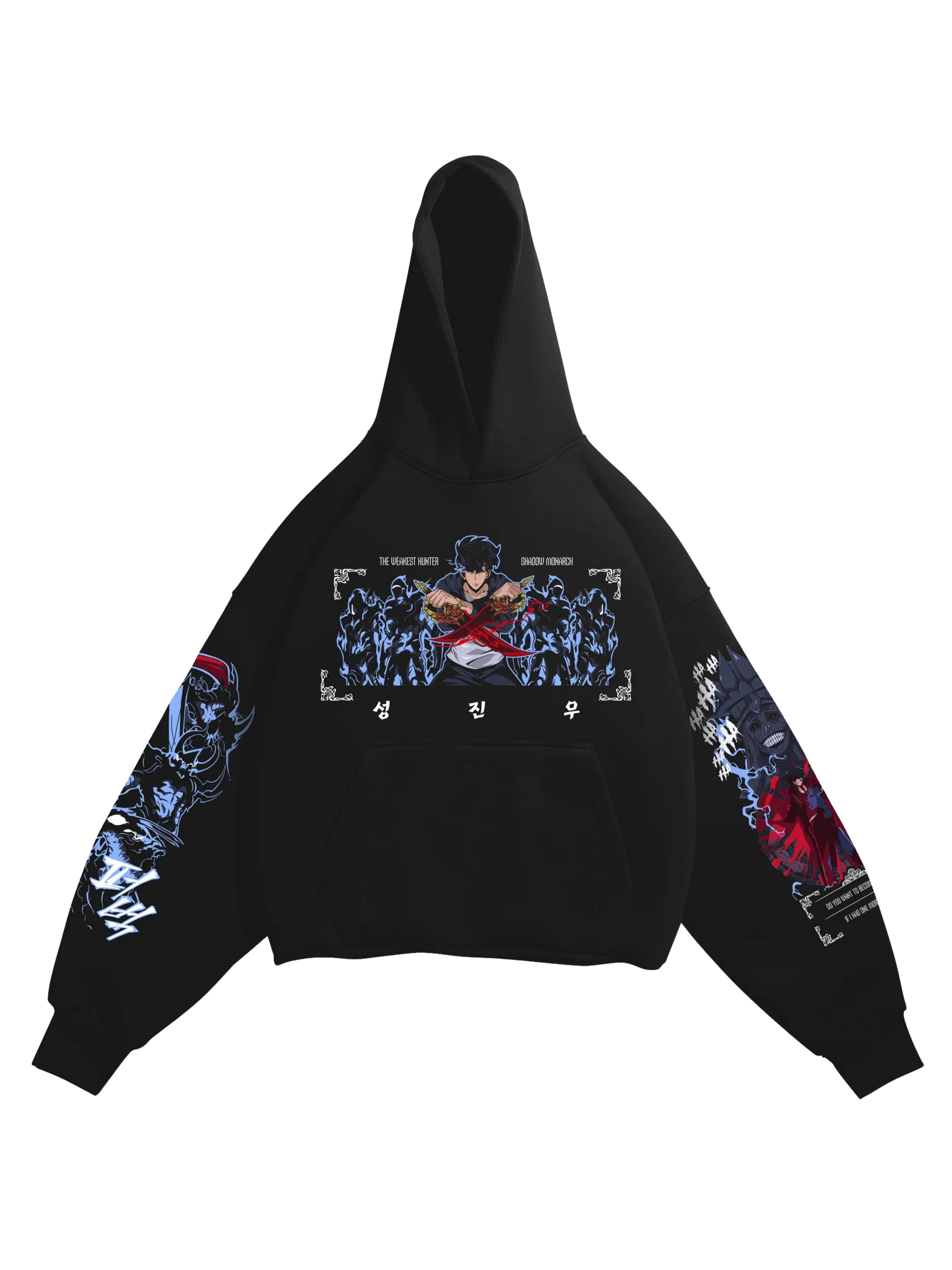 Solo Leveling Anime Cotton Hoodie