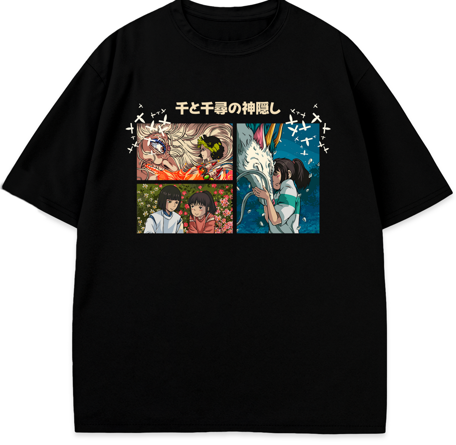 Anime 100% Spirited Away - Hayao Miyazaki Koszulka