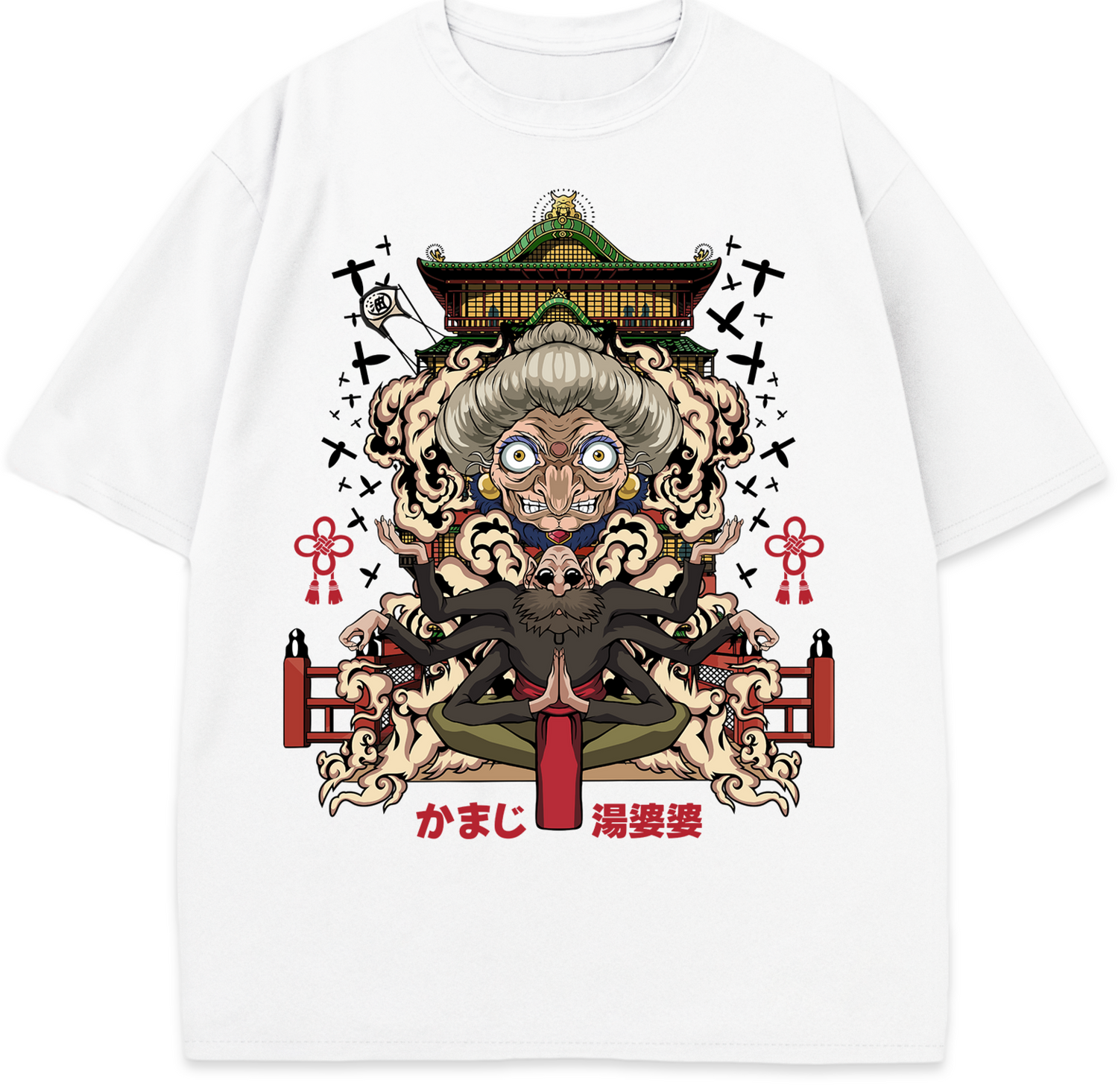 Anime 100% Spirited Away - Hayao Miyazaki Koszulka