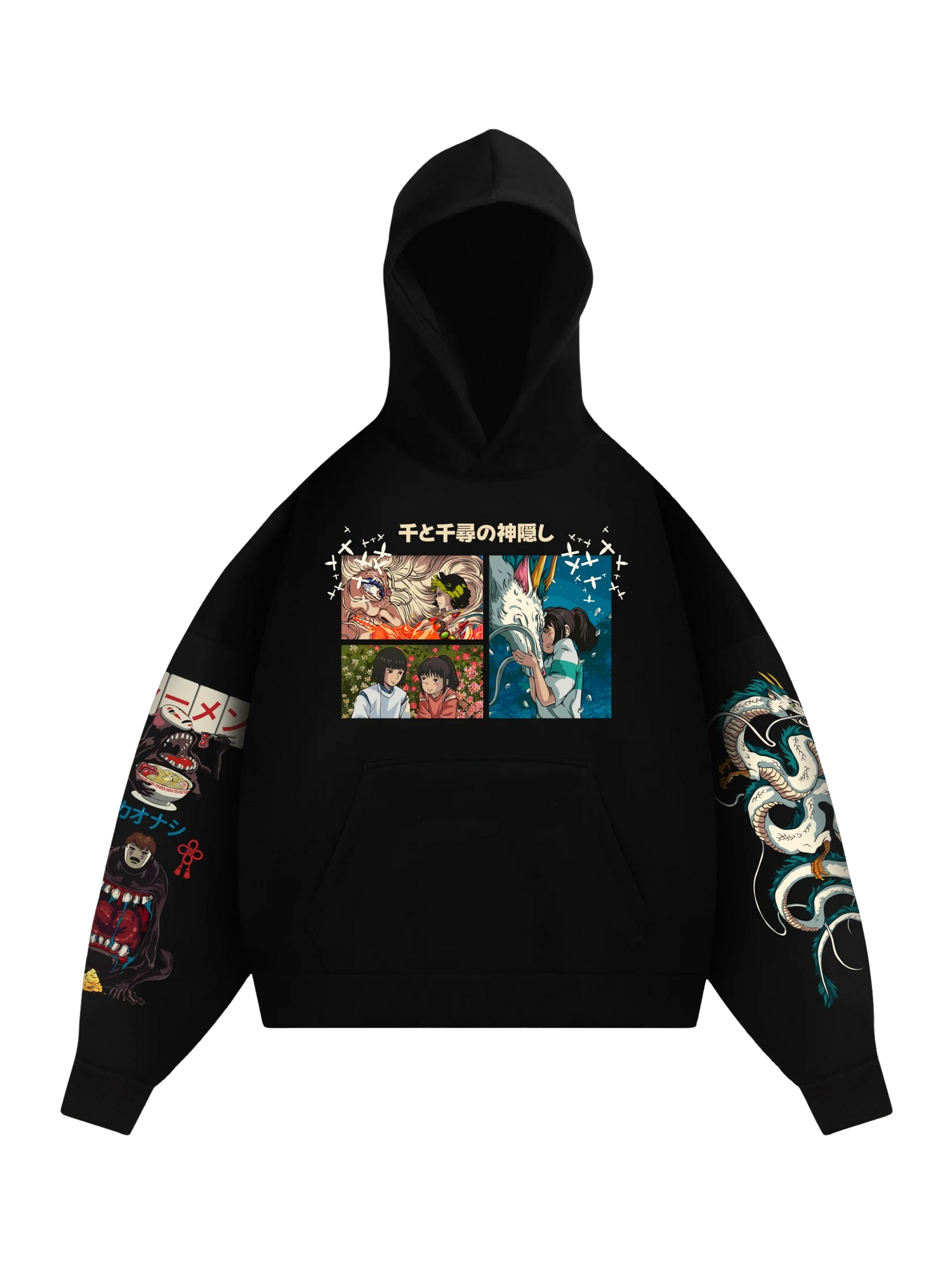 Anime Cotton Hoodie Spirited Away - Hayao Miyazaki