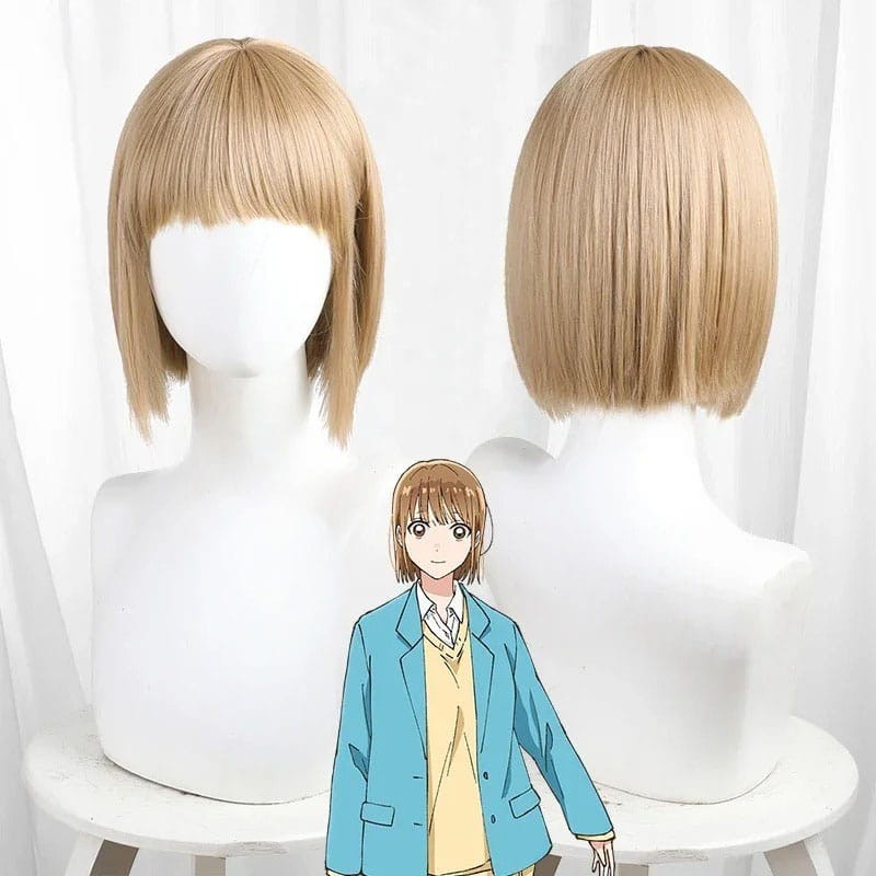 Cosplay Wig Set Anime Blue Box Chinatsu Kano