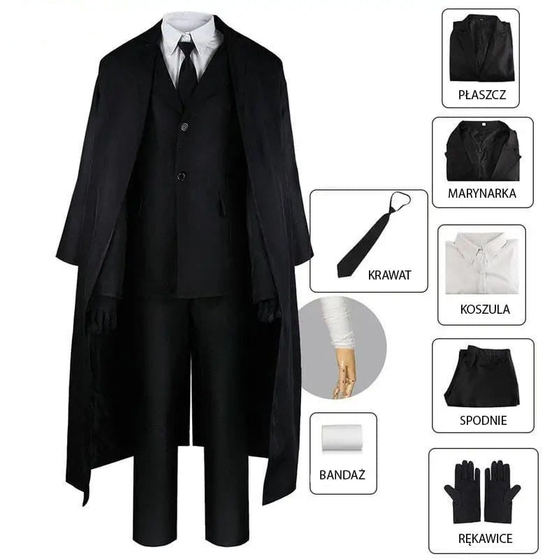 Cosplay Set Anime Bungou Stray Dogs Osamu Dazai