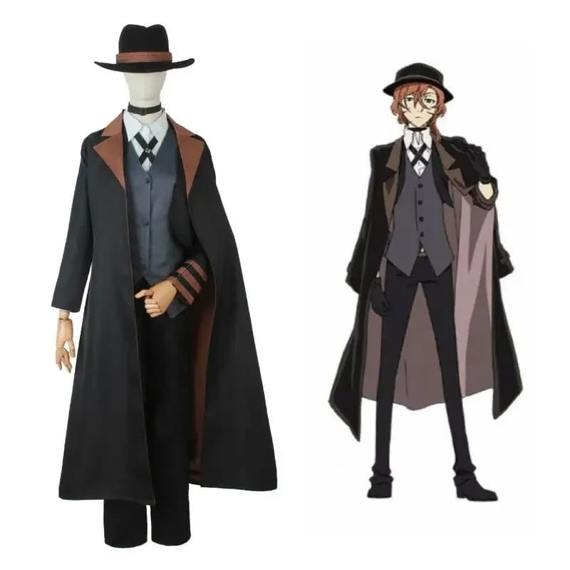 Cosplay Set Anime Bungou Stray Dogs Nakahara Chuuya