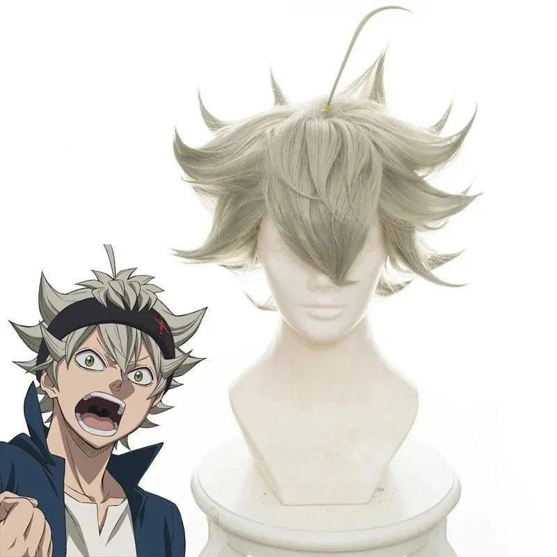 Anime Cosplay Wig Black Clover Cosplay Asta