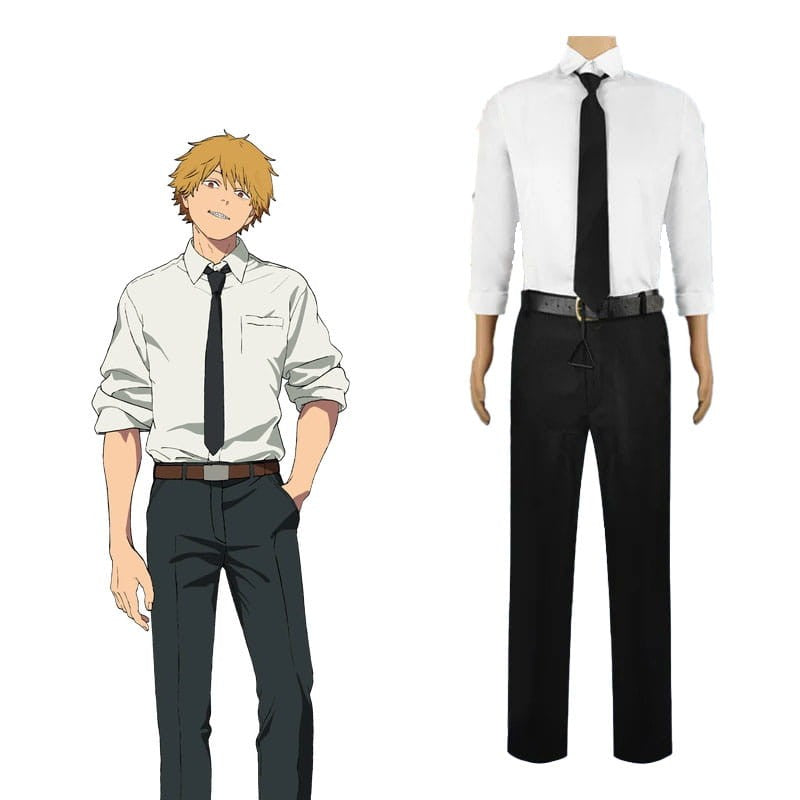 Denji Cosplay Anime Set Chainsaw Man