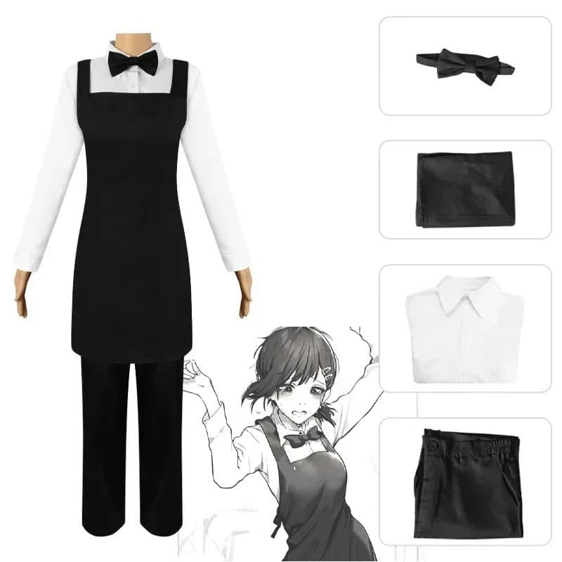 Anime Cosplay Set Chainsaw Man Higashiyama Kobeni