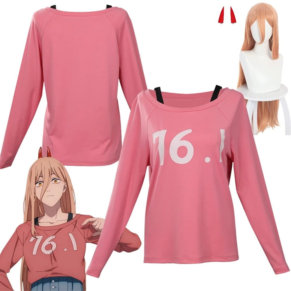 Cosplay Set Power Anime Chainsaw Man