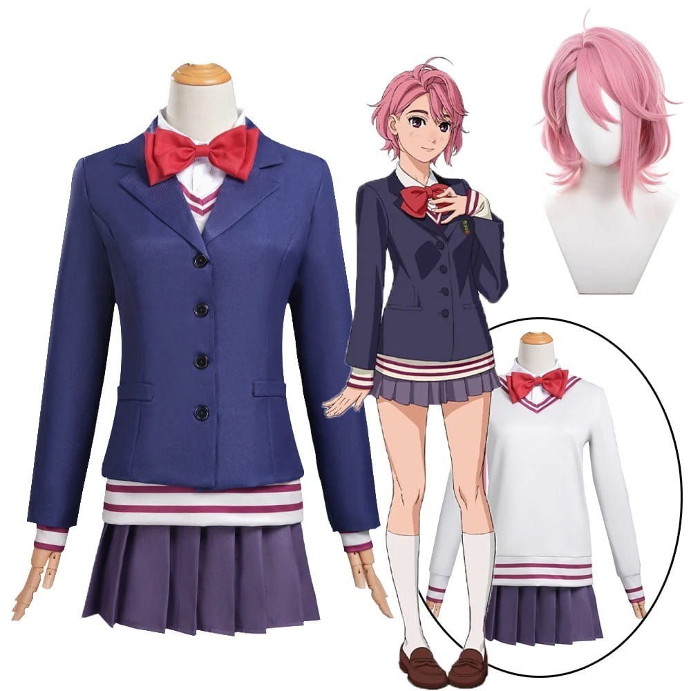 Anime Cosplay Set DanDaDan Aira Shiratori