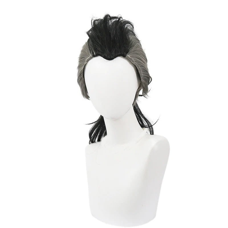 Peruka Anime Cosplay Demon Slayer Shinazugawa Genya