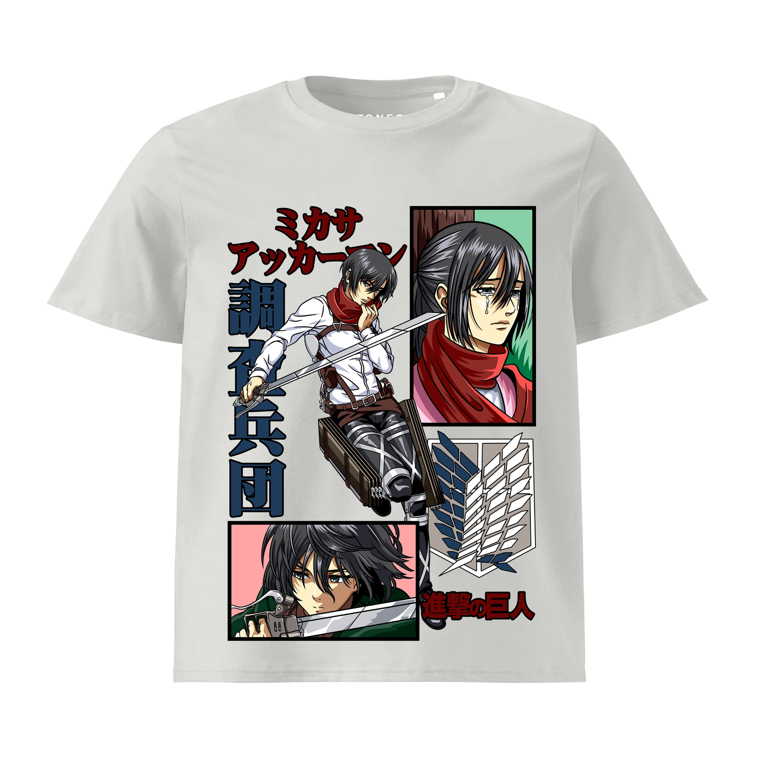 Koszulka anime "Attack on Titan" 100% bawełna