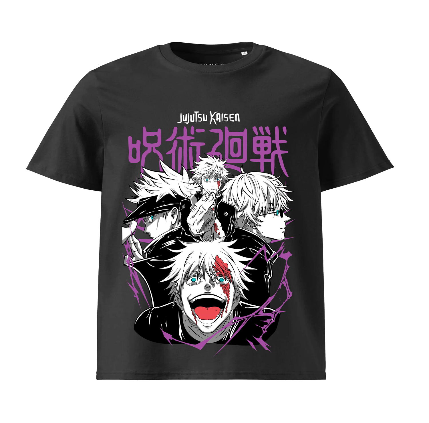 Koszulka Anime Jujutsu Kaisen 100% bawełna
