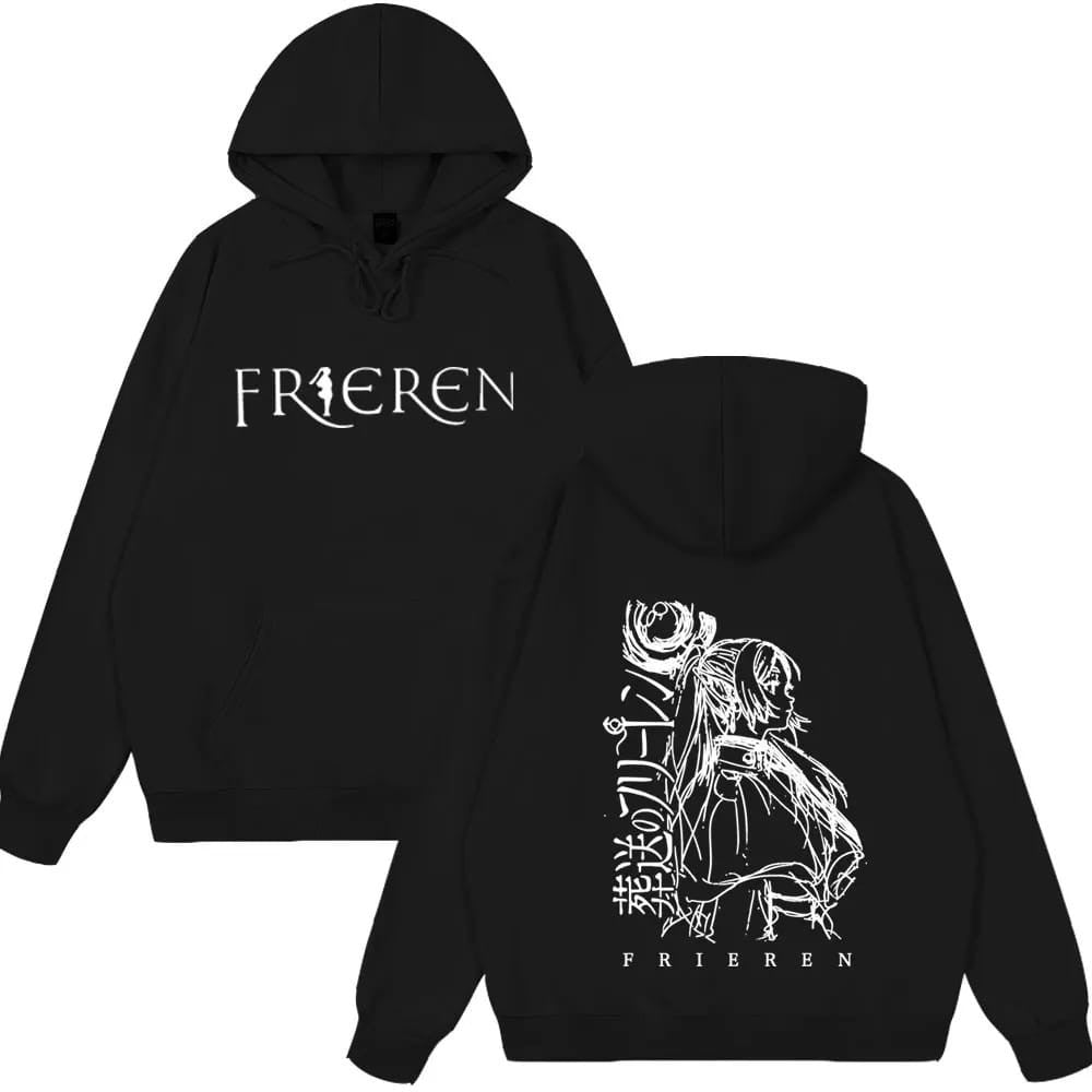 Frieren Anime Cotton Hoodie