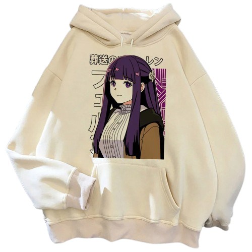 Frieren Fern Anime Cotton Hoodie