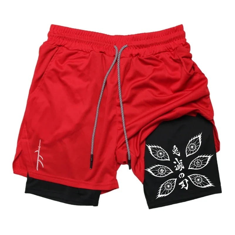 Demon Slayer Anime Summer Sports Shorts