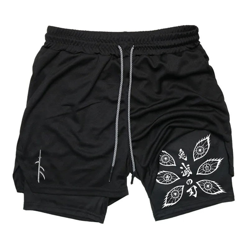 Demon Slayer Anime Summer Sports Shorts