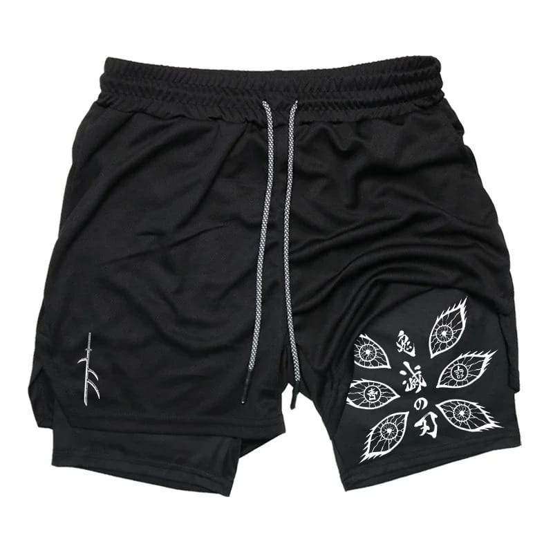 Demon Slayer Anime Summer Sports Shorts
