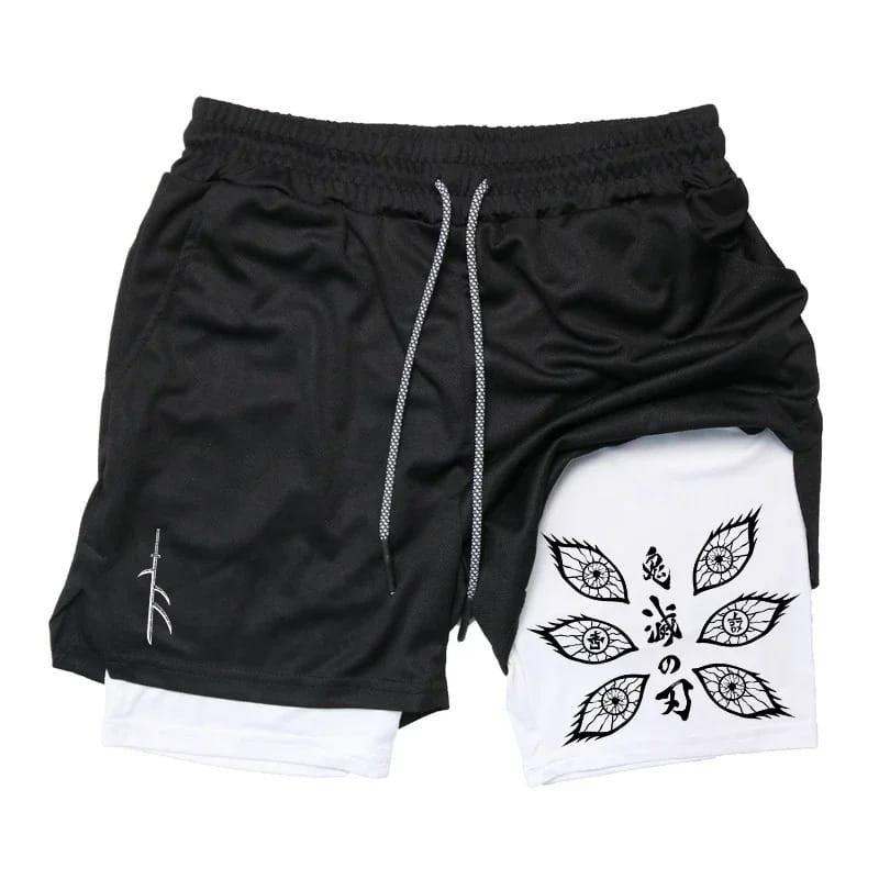 Demon Slayer Anime Summer Sports Shorts