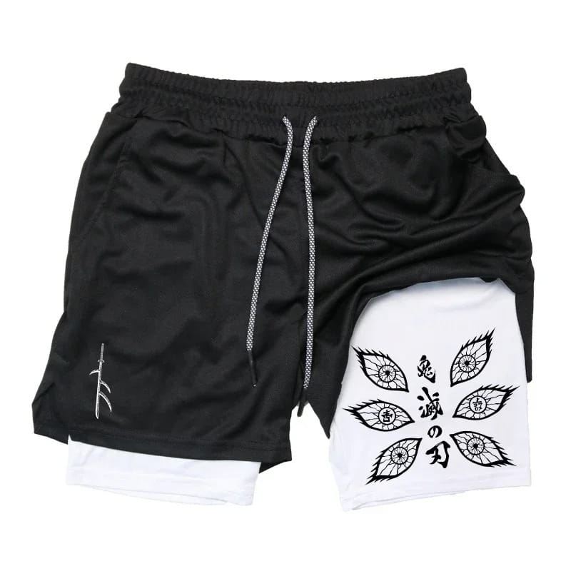 Demon Slayer Anime Summer Sports Shorts