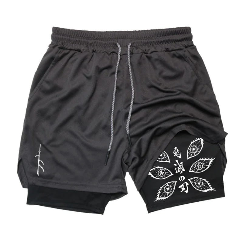 Demon Slayer Anime Summer Sports Shorts
