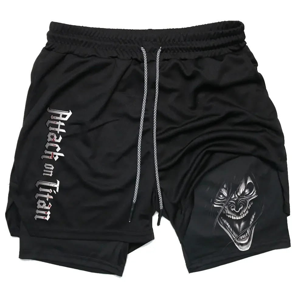 Attack on Titan Anime Summer Sports Shorts